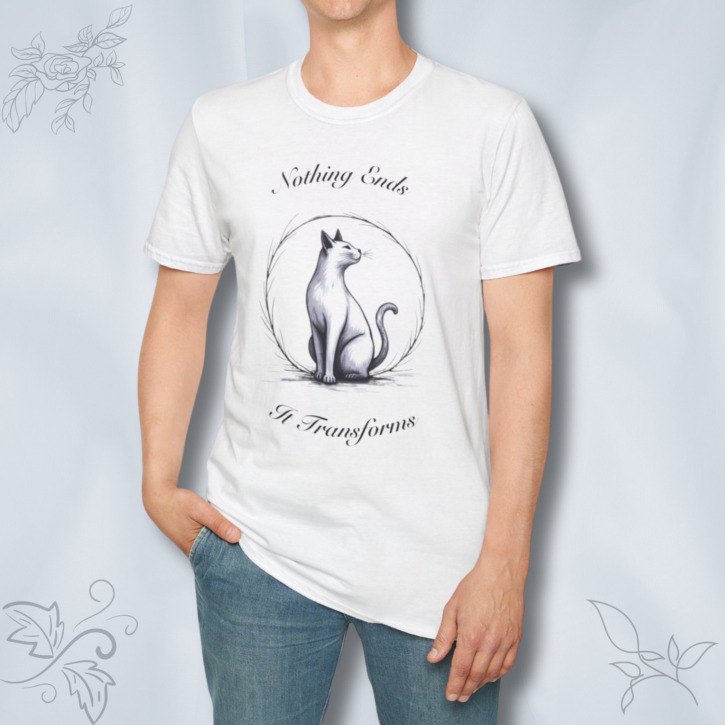 Nothing Ends It Transforms - koszulka unisex
