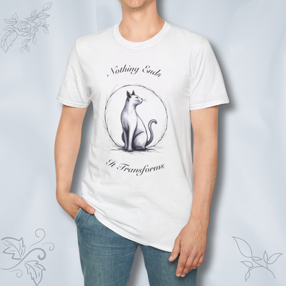 Nothing Ends It Transforms - koszulka unisex