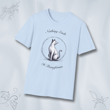Nothing Ends It Transforms - koszulka unisex