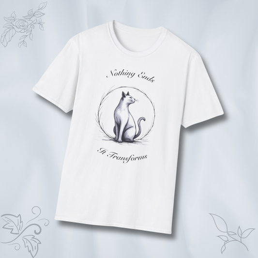 Nothing Ends It Transforms - koszulka unisex