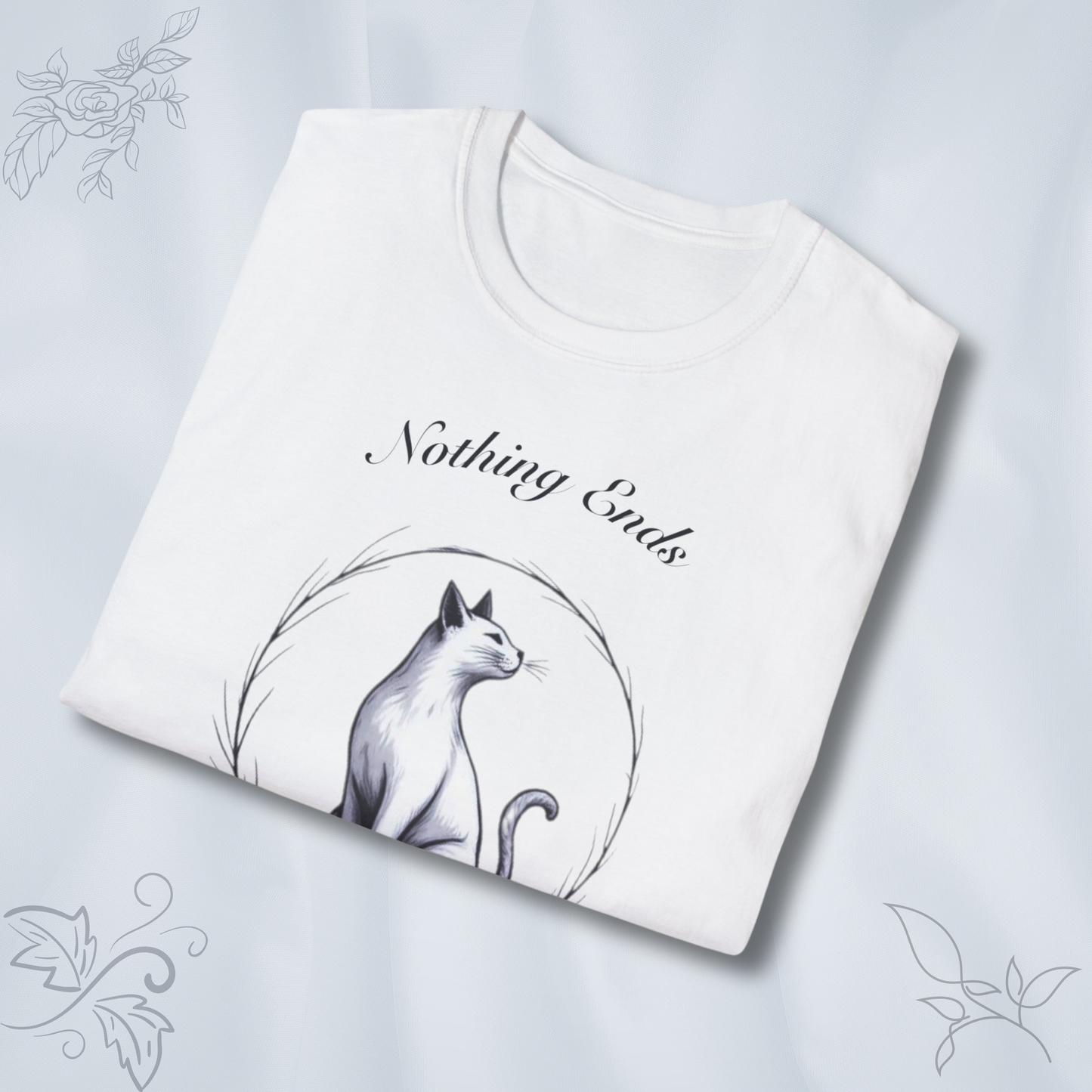 Nothing Ends It Transforms - koszulka unisex