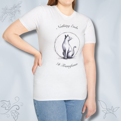 Nothing Ends It Transforms - koszulka unisex